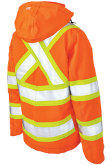 Women's Insulated Flex Safety Jacket by Tough Duck - Style SJ41