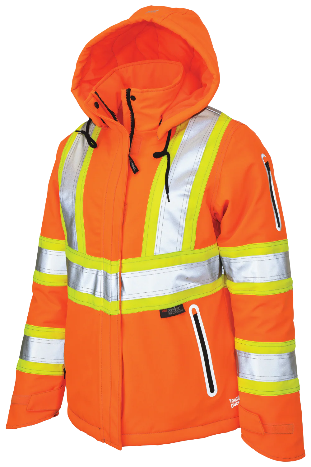 Women's Insulated Flex Safety Jacket by Tough Duck - Style SJ41
