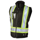 Women's Poly Oxford 5-In-1 Safety Jacket by Tough Duck - Style SJ46