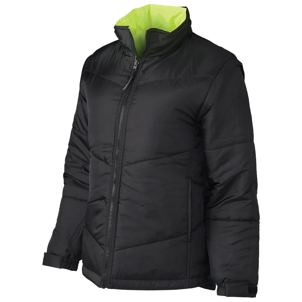 Women's Poly Oxford 5-In-1 Safety Jacket by Tough Duck - Style SJ46