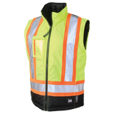 Women's Poly Oxford 5-In-1 Safety Jacket by Tough Duck - Style SJ46