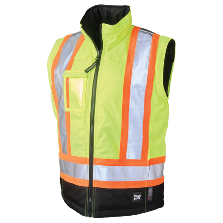 Women's Poly Oxford 5-In-1 Safety Jacket by Tough Duck - Style SJ46