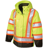 Women's Poly Oxford 5-In-1 Safety Jacket by Tough Duck - Style SJ46