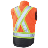 Women's Poly Oxford 5-In-1 Safety Jacket by Tough Duck - Style SJ46