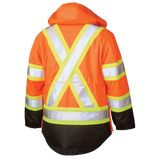 Women's Poly Oxford 5-In-1 Safety Jacket by Tough Duck - Style SJ46