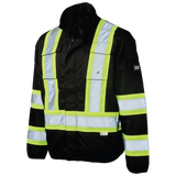 Light Weight Mesh-Lined Safety Jacket by Tough Duck - Style SJ50