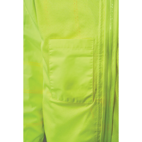 Light Weight Mesh-Lined Safety Jacket by Tough Duck - Style SJ50