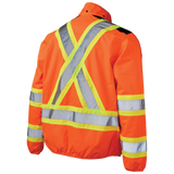 Light Weight Mesh-Lined Safety Jacket by Tough Duck - Style SJ50