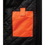 Quilt Lined Hooded Safety Jack-Shirt by Tough Duck - Style SJ51