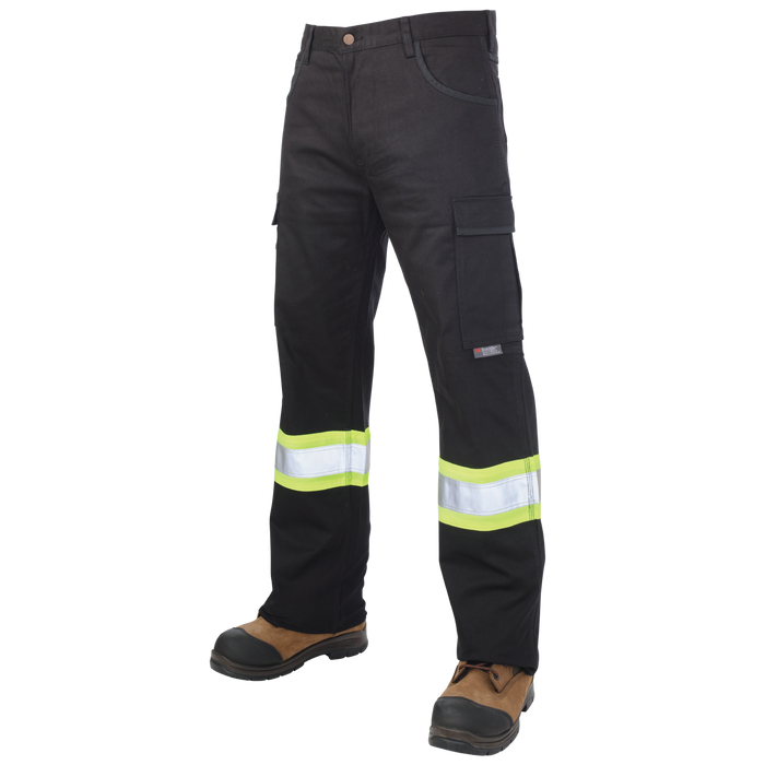 Relaxed Fit Flex Twill Safety Cargo Pant By Tough Duck - Style SP03 ...