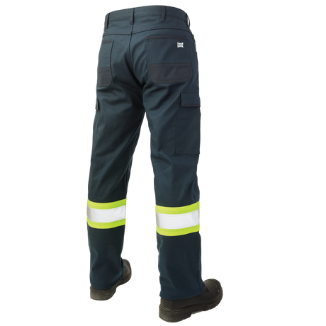 Relaxed Fit Flex Twill Safety Cargo Pant By Tough Duck - Style SP03