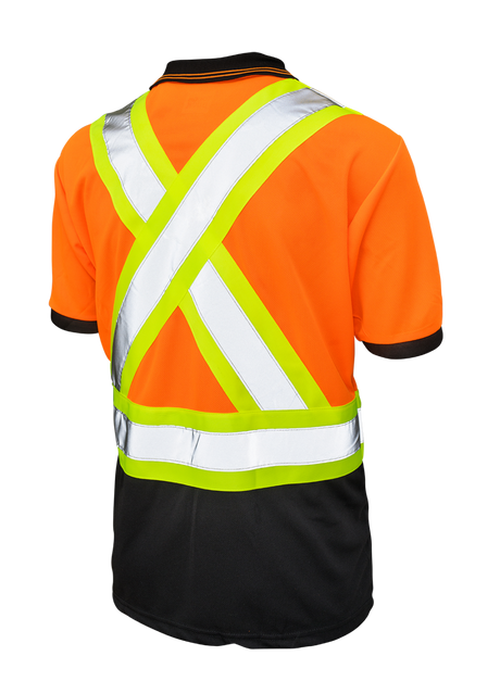 Hi-Vis Short Sleeve Polo Shirt by Tough Duck - Style ST17