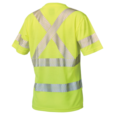 Women's Polyester Jersey Short Sleeve Safety T-Shirt by Tough Duck - Style ST23