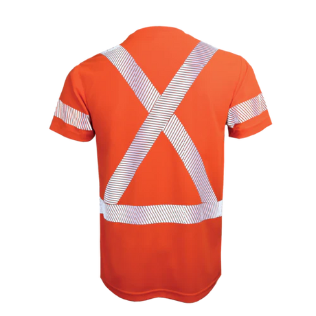Hi-Visibility Short Sleeve Shirt By GATTS Workwear - Style STX2SS