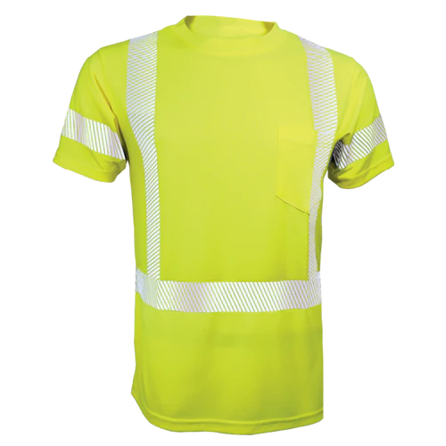 Hi-Visibility Short Sleeve Shirt By GATTS Workwear - Style STX2SS