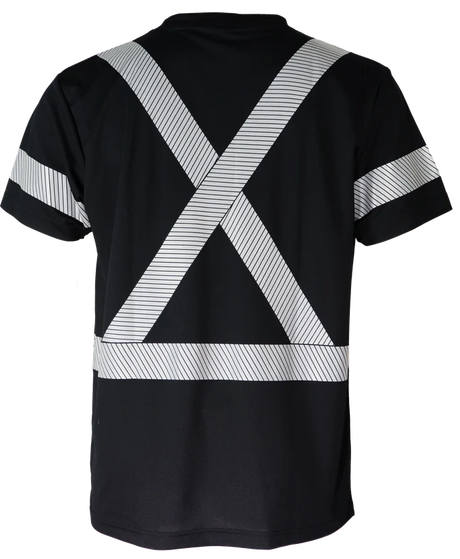 Hi-Visibility Short Sleeve Shirt By GATTS Workwear - Style STX2SS