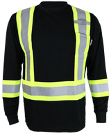 Hi-Visibility Long Sleeve Shirts by Gatts Workwear - Style STX4LS