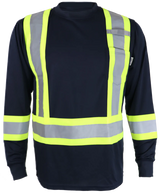 Hi-Visibility Long Sleeve Shirts by Gatts Workwear - Style STX4LS