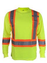 Hi-Visibility Long Sleeve Shirts by Gatts Workwear - Style STX4LS