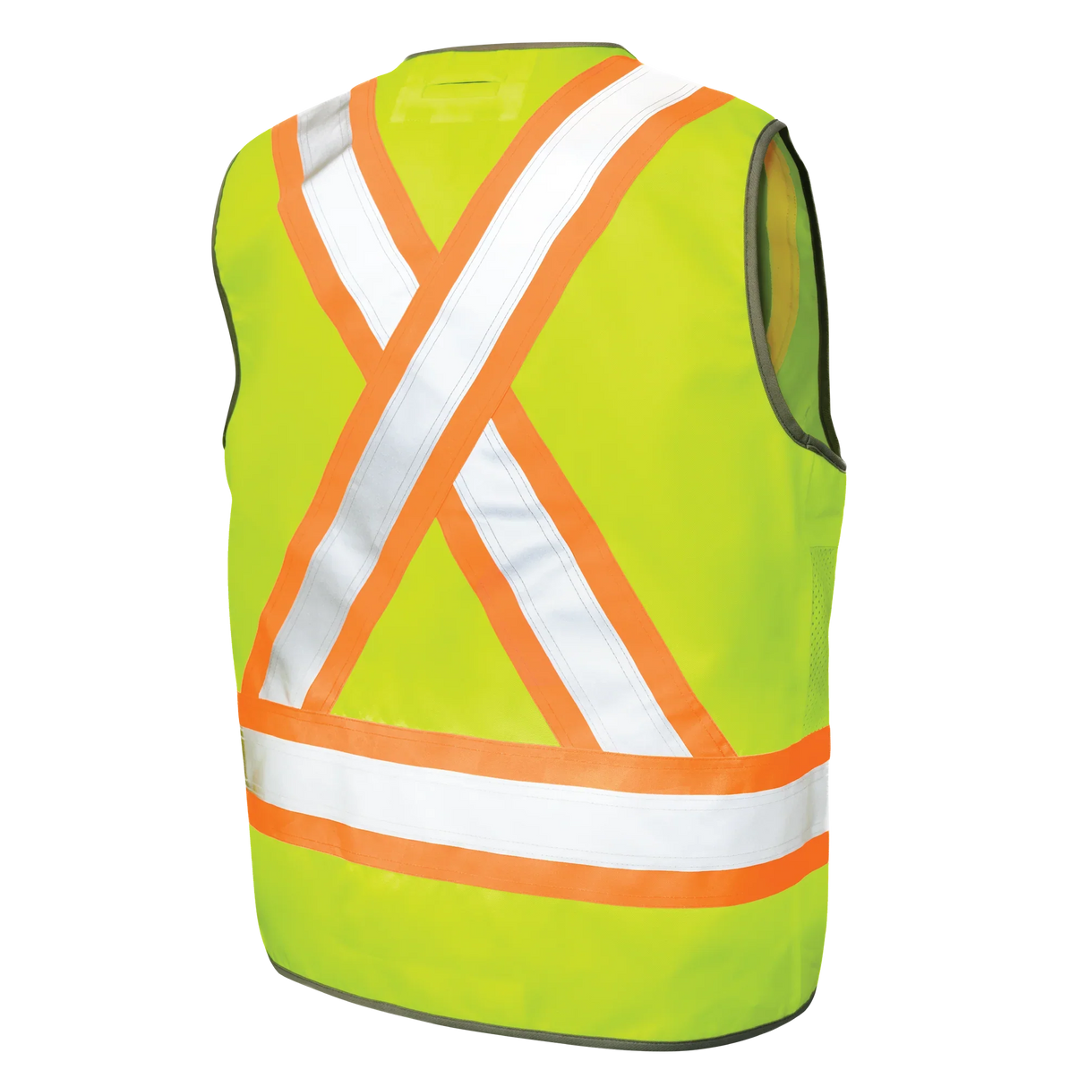 Poly Twill Deluxe Safety Vest by Tough Duck - Style SV12