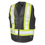 Poly Twill Deluxe Safety Vest by Tough Duck - Style SV12