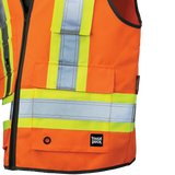 Poly Twill Deluxe Safety Vest by Tough Duck - Style SV12