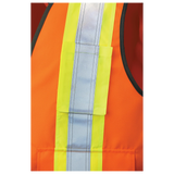 Poly Twill Deluxe Safety Vest by Tough Duck - Style SV12
