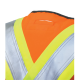 Poly Twill Deluxe Safety Vest by Tough Duck - Style SV12