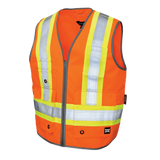 Poly Twill Deluxe Safety Vest by Tough Duck - Style SV12
