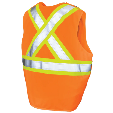 Tricot 5-Point Tricot Tear-Away Vest - by Tough Duck - Style SV13