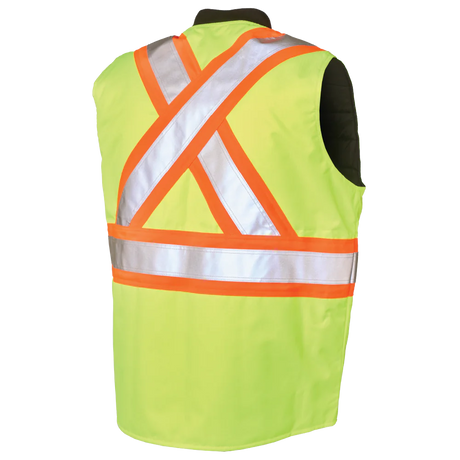 Ripstop Reversible Safety Vest by Tough Duck - Style SV14