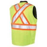 Ripstop Reversible Safety Vest by Tough Duck - Style SV14