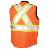 Ripstop Reversible Safety Vest by Tough Duck - Style SV14