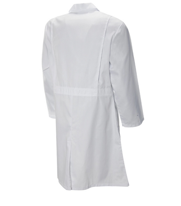 White Poly/Cotton Lab Coat by Wasip - Style C160611XX