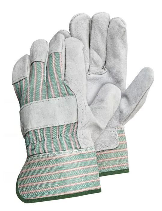 Split Leather Work Gloves, Standard Grade