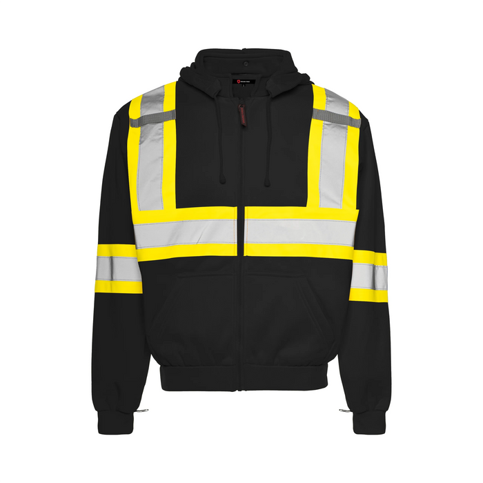 Hi vis hoodie black hot sale