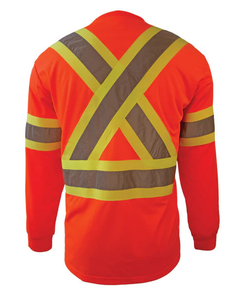 Coolworks Hi-Vis Micro-Fibre Long Sleeve T-Shirt Style TS1204