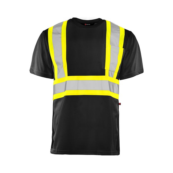 Black hi vis t shirts discount