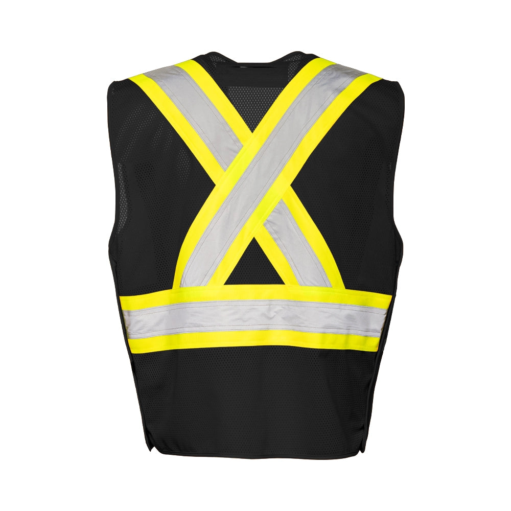 5 Pt. Tearaway Vest with Zipper By Ground Force - TV15