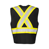 5 Pt. Tearaway Vest with Zipper By Ground Force - TV15