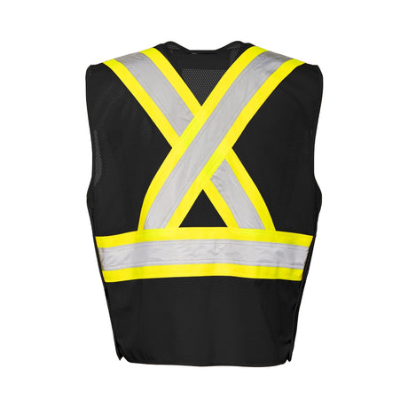 5 Pt. Tearaway Vest with Zipper By Ground Force - TV15