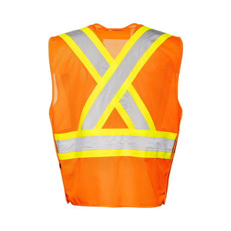 5 Pt. Tearaway Vest with Zipper By Ground Force - TV15