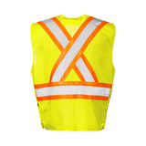 5 Pt. Tearaway Vest with Zipper By Ground Force - TV15