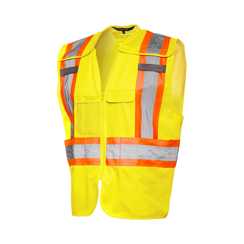 5 Pt. Tearaway Vest with Zipper By Ground Force - TV15