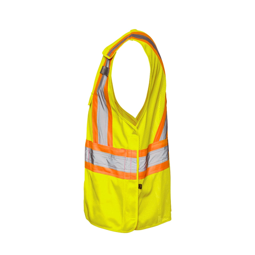 5 Pt. Tearaway Vest with Zipper By Ground Force - TV15