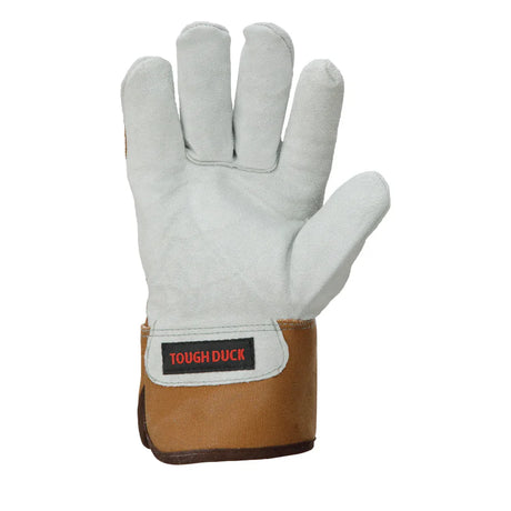 Cow Split Leather Fitters Glove - Pile Lined by Tough Duck - GI550