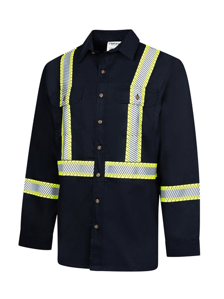 Westex UltraSoft 7 oz Deluxe Work Shirt With Striping By IFR Workwear – Style 652