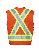 Westex UltraSoft 7 oz FR Surveyor Vest - Orange - Style 1130
