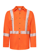 Westex UltraSoft 7 oz Deluxe Segmented Striped Work Shirt by IFR Workwear – Style 652