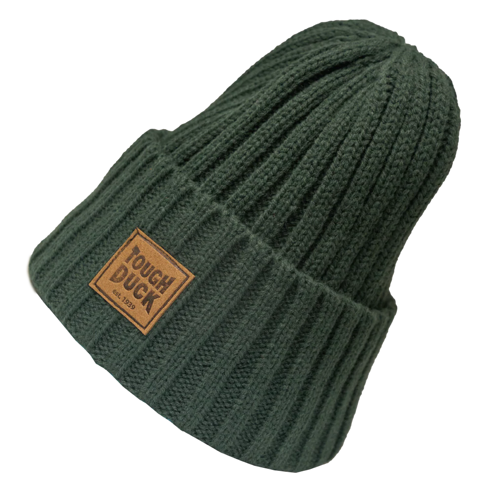 Wool Rib Watch Cap by Tough Duck - WA54
